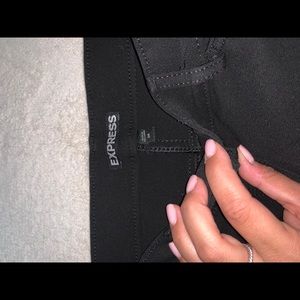 Express casual black pants
